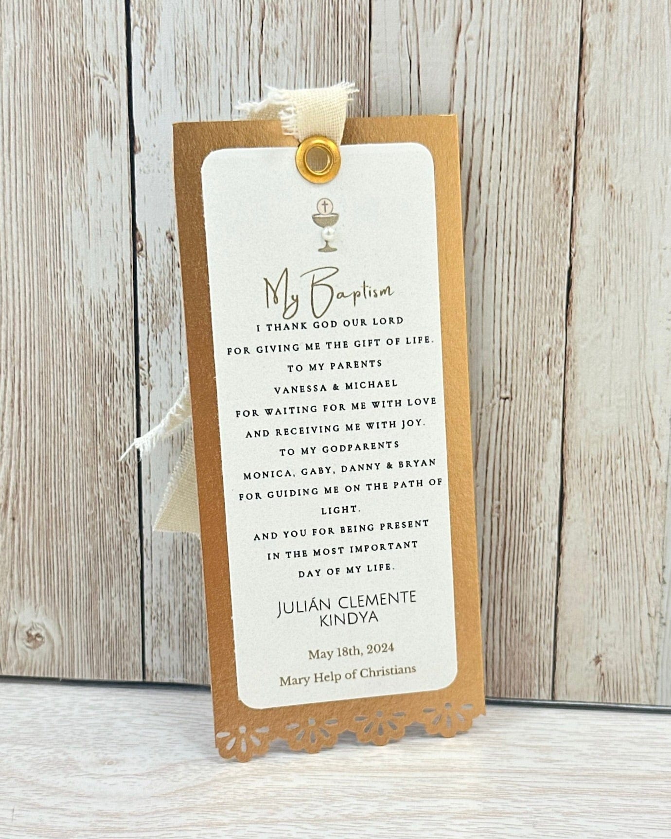 YoYo Boutique Party Favours Small Favor Card #6 (12 pieces)