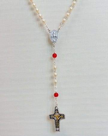 YoYo Boutique Rosary Pearl Beads Rosary (Vatican)