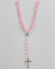 YoYo Boutique Rosary Pink Beads Rosary (Vatican)