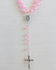 YoYo Boutique Rosary Pink Beads Rosary (Vatican)