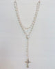 YoYo Boutique Rosary White Beads Rosary (Vatican)