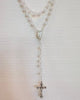 YoYo Boutique Rosary White Beads Rosary (Vatican)