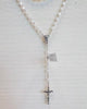 YoYo Boutique Rosary White Beads Rosary (Vatican)