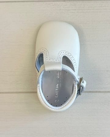 YoYo Boutique Shoes Off-White Pre-Walker T-Bar Shoes