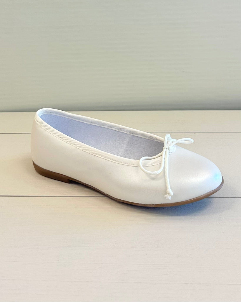 YoYo Boutique Shoes Pearl White Ballerina Shoes