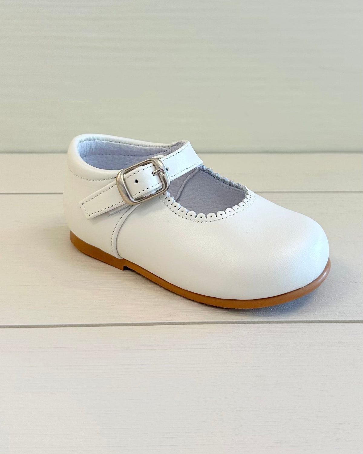 knee length dresses for ladies Elephantito Charlotte Mary Jane White, 13 M US Little Kid main image 1