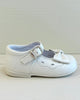 YoYo Boutique Shoes Pearl White Mary Jane with Bow Shoes