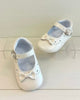 YoYo Boutique Shoes Pearl White Pre-Walker Mary Jane with Bow Shoes