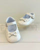 YoYo Boutique Shoes Pearl White Pre-Walker Mary Jane with Bow Shoes