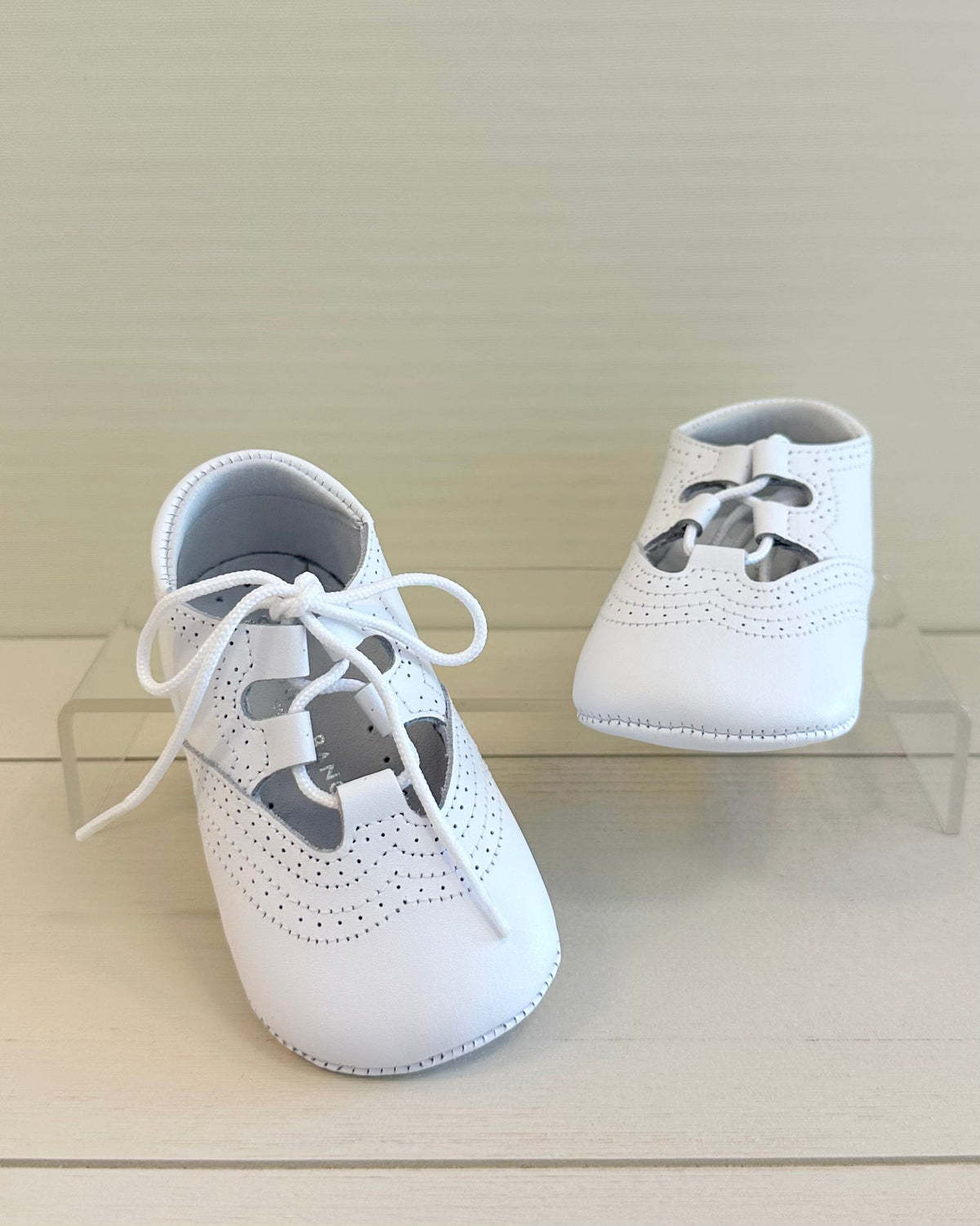 White pre sales walker shoes