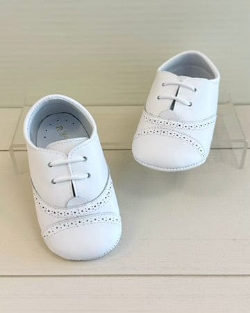 YoYo Boutique Shoes White Pre-Walker Oxford Shoes