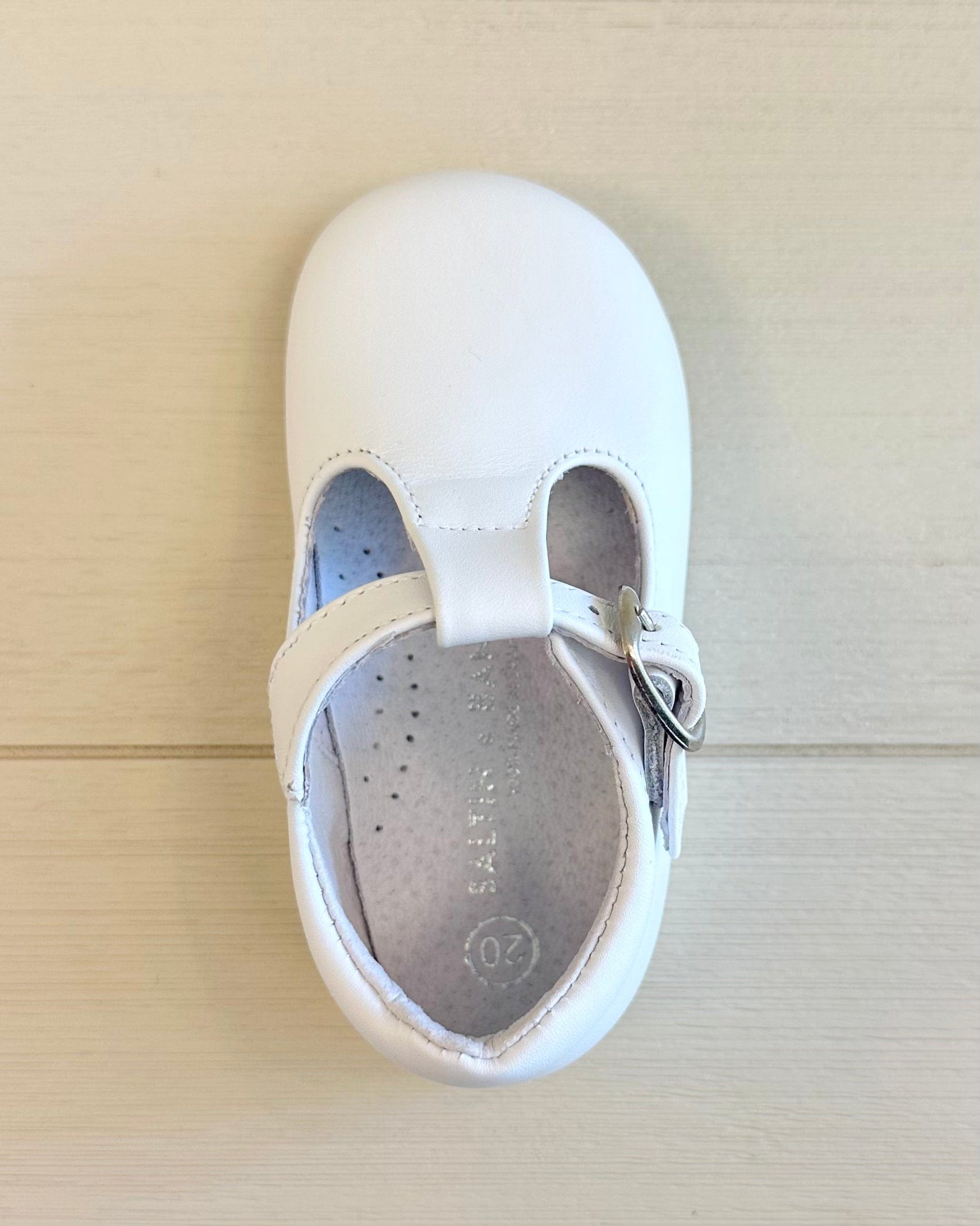 YoYo Boutique Shoes White T-Bar Shoes