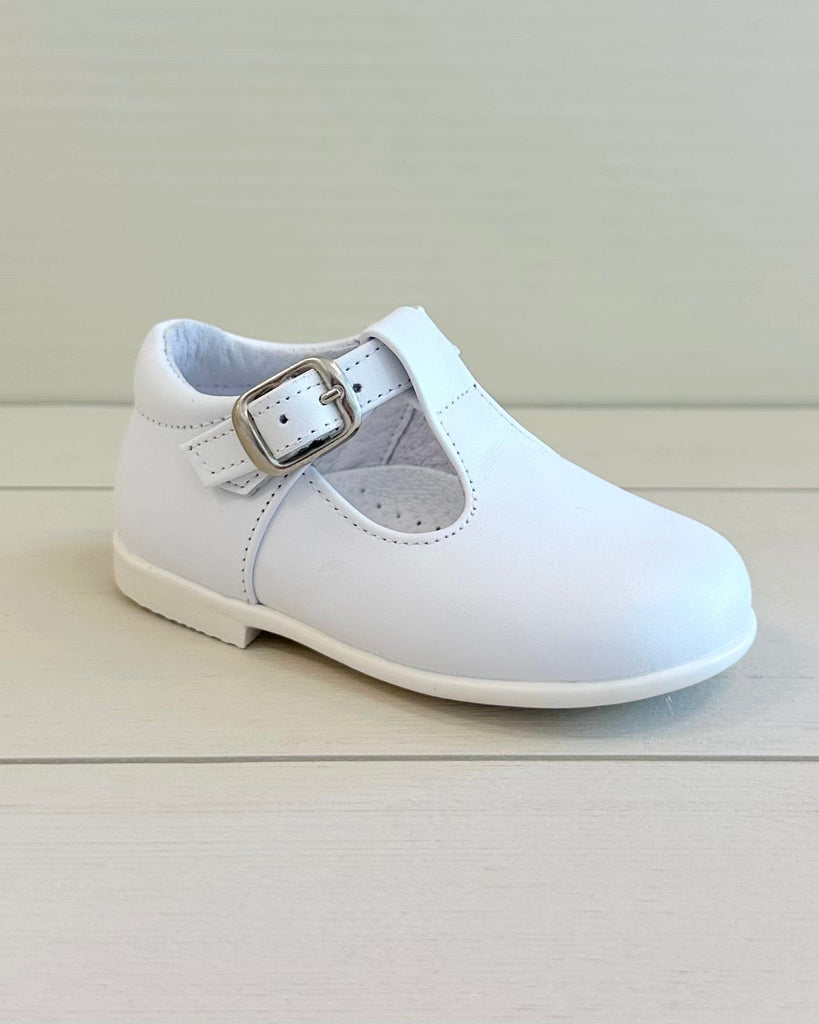 YoYo Boutique Shoes White T-Bar Shoes
