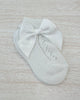 YoYo Boutique Socks White Openwork with Bow Socks