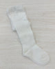 YoYo Boutique Socks White Scottish Yarn Tights