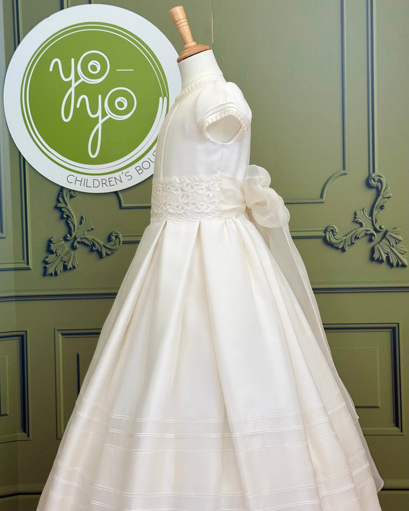 YoYo by Nina First Communion 12 / Ivory Gerbera First Communion Dress