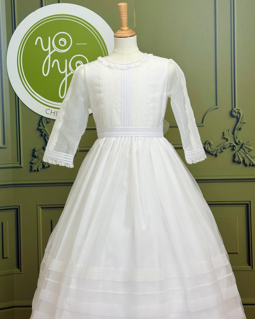 YoYo by Nina First Communion 12 / White Isabel First Communion Dress