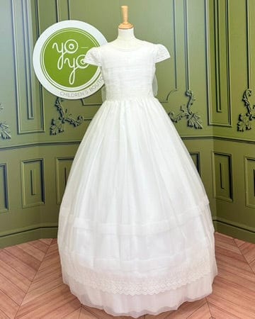 YoYo by Nina First Communion 14 / White Claudia First Communion Dress