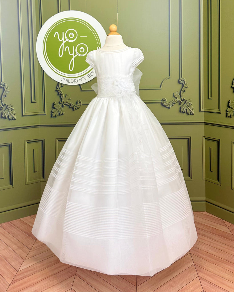 YoYo by Nina First Communion 5 / White Orquidea First Communion Dress