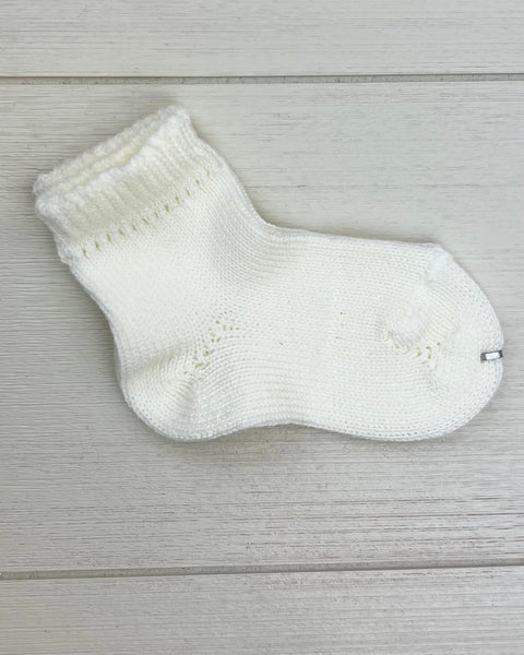 Condor Socks Off-White Perle Short Socks