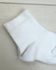Condor Socks White Plain Stitch Short Socks
