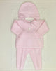 Martin Aranda Baby & Toddler Outfits 0M Baby Pink Knit Newborn Outfit