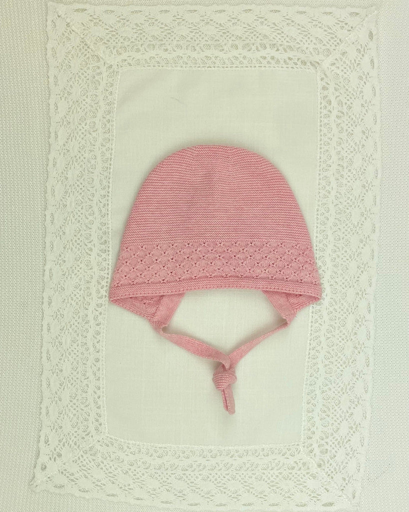 Martin Aranda Baby & Toddler Outfits 0M Bubblegum Pink Knit Newborn Outfit