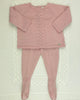 Martin Aranda Baby & Toddler Outfits 0M Dusty Rose Knit Newborn Outfit