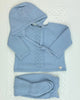 Martin Aranda Baby & Toddler Outfits 0M Steel Blue Knit Newborn Outfit