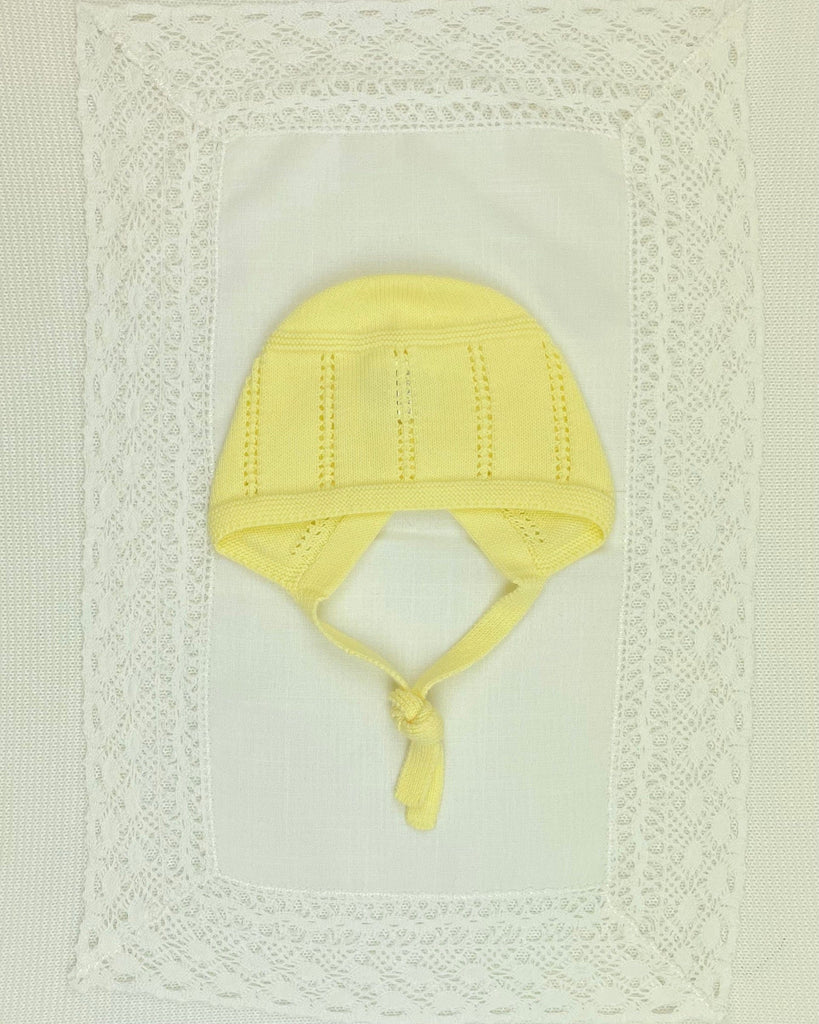 Martin Aranda Baby & Toddler Outfits 0M Yellow Knit Newborn Outfit