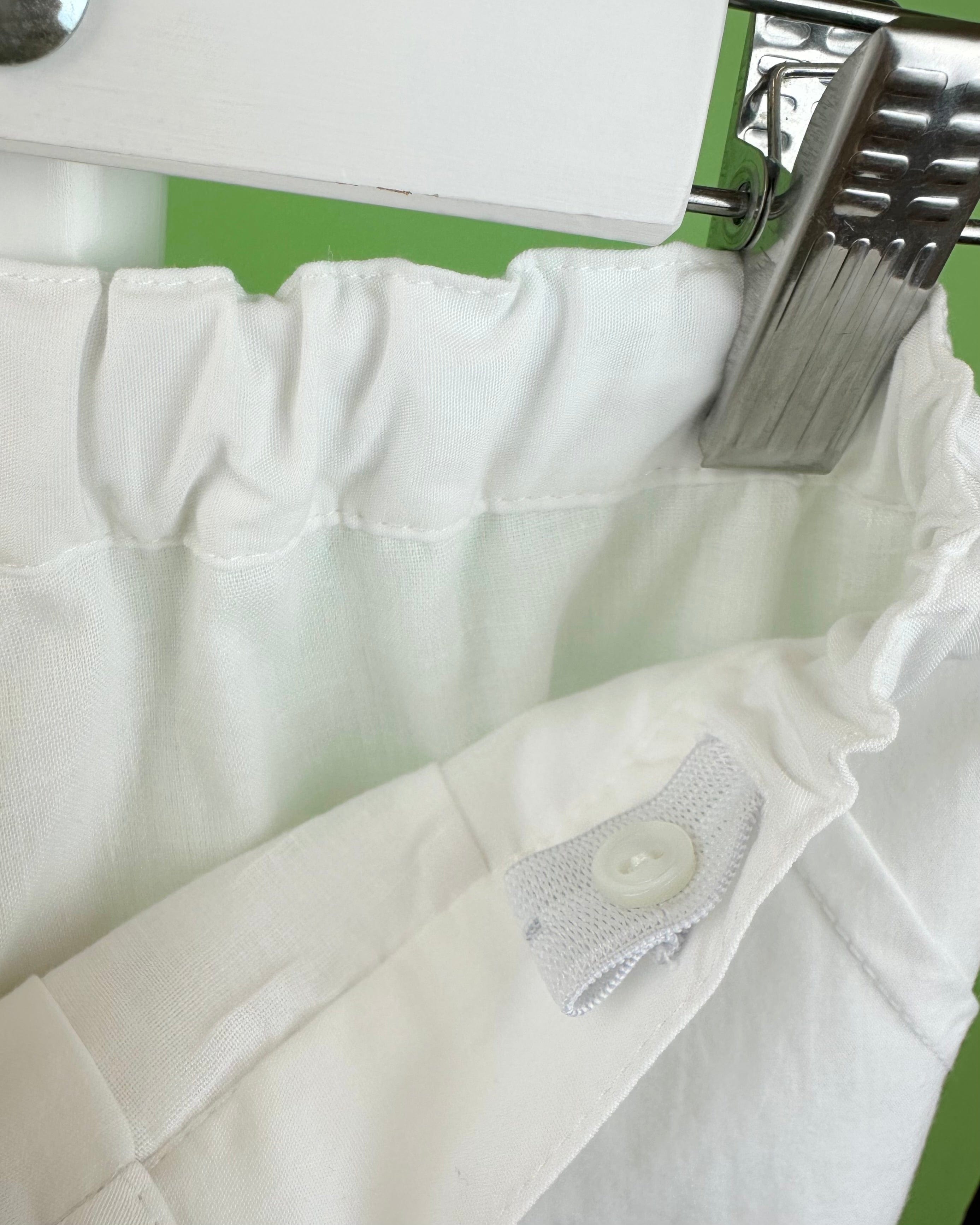 YoYo Boutique Baptism Alex White & Grey Shorts Outfit