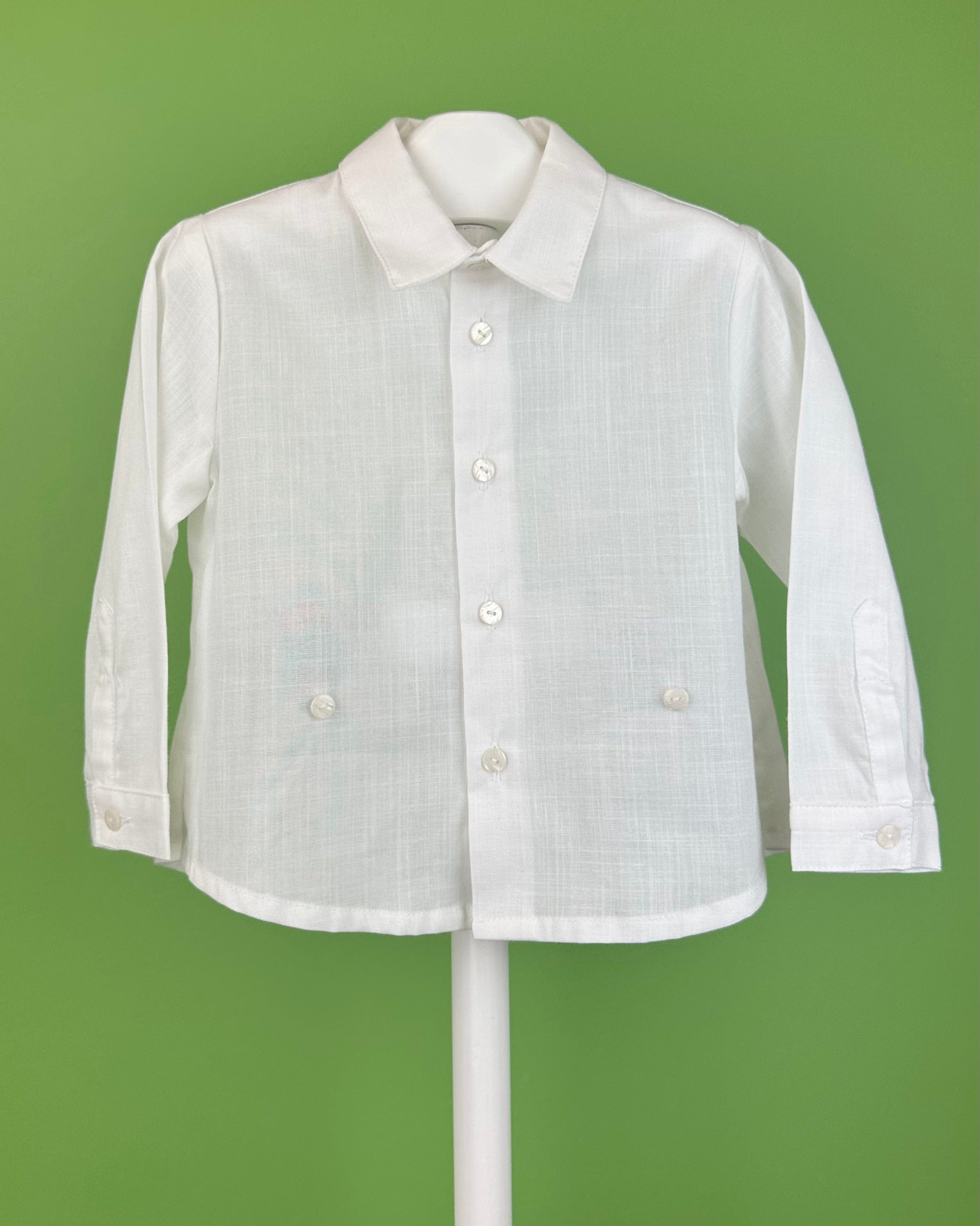 YoYo Boutique Baptism Alex White & Sand Bubble Outfit