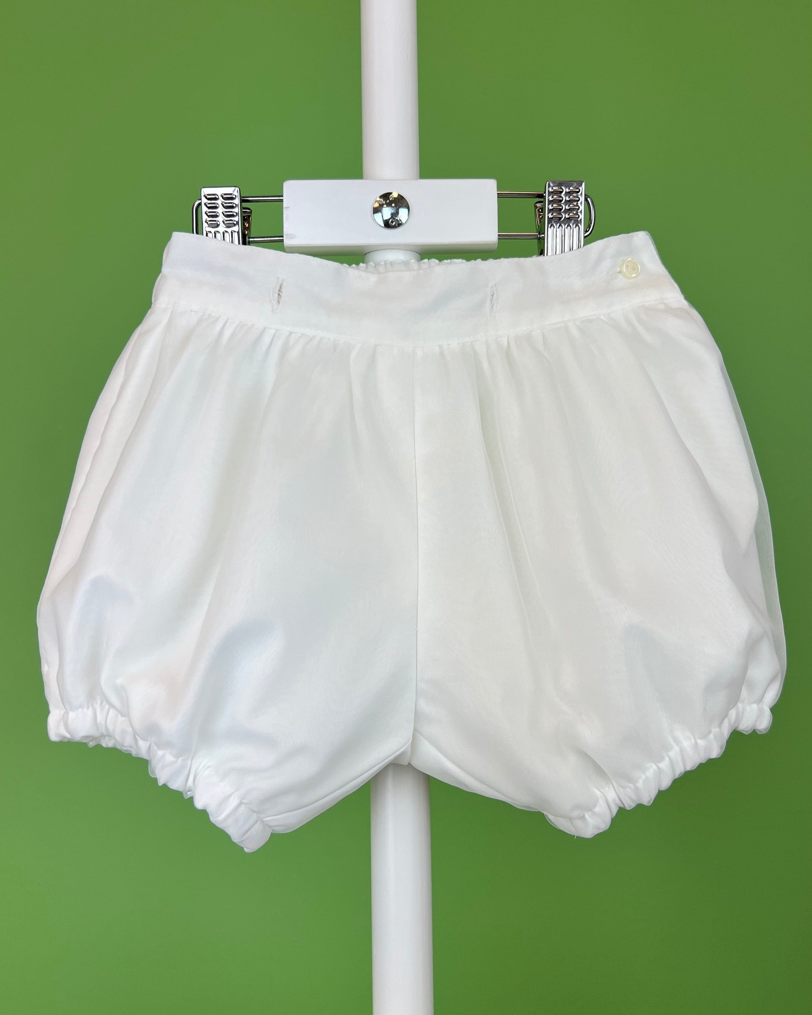 YoYo Boutique Baptism Luciano Off-White & Green Bubble Outfit