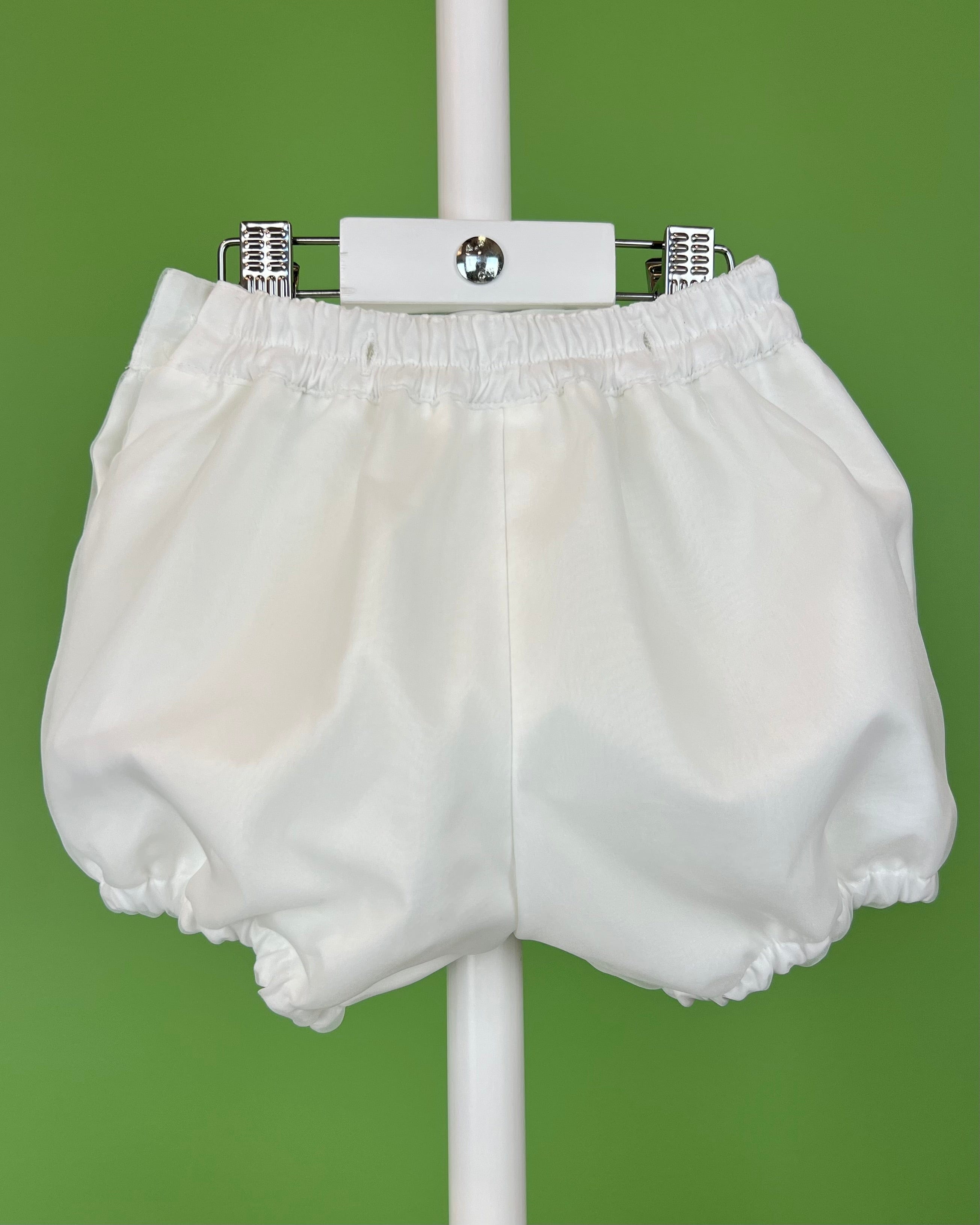 YoYo Boutique Baptism Luciano Off-White & Green Bubble Outfit