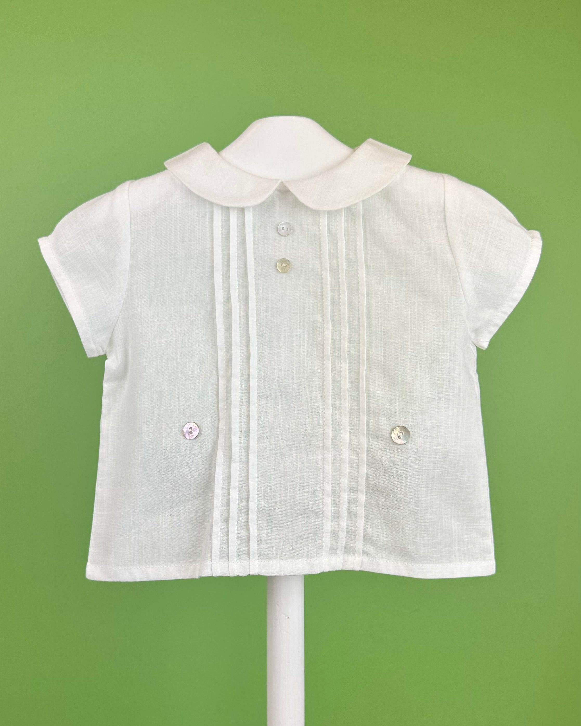 YoYo Boutique Baptism Nate Off-White Bubble Outfit
