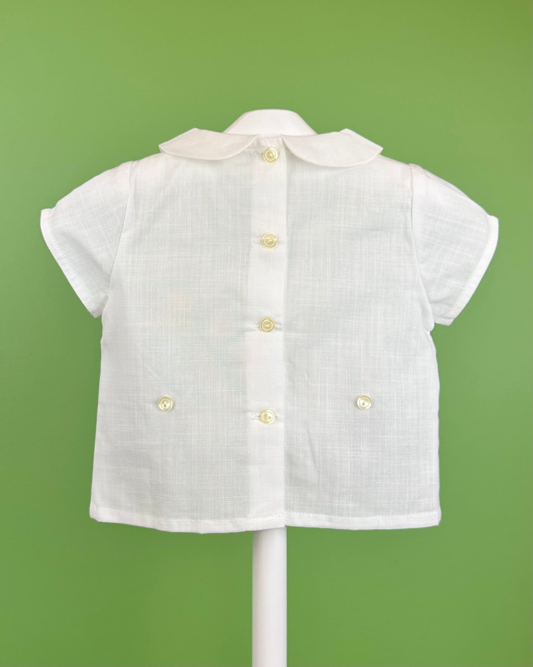 YoYo Boutique Baptism Nate Off-White Bubble Outfit