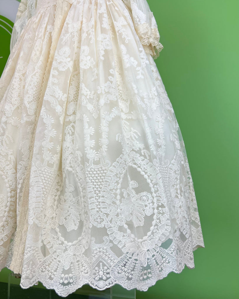 YoYo by Nina Baptism & Communion Dresses Charlotte Ivory Long Dress