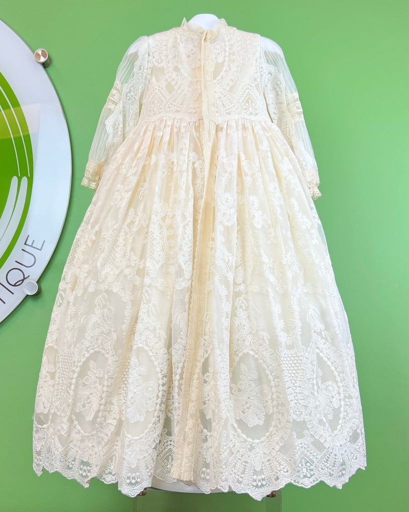 YoYo by Nina Baptism & Communion Dresses Charlotte Ivory Long Dress