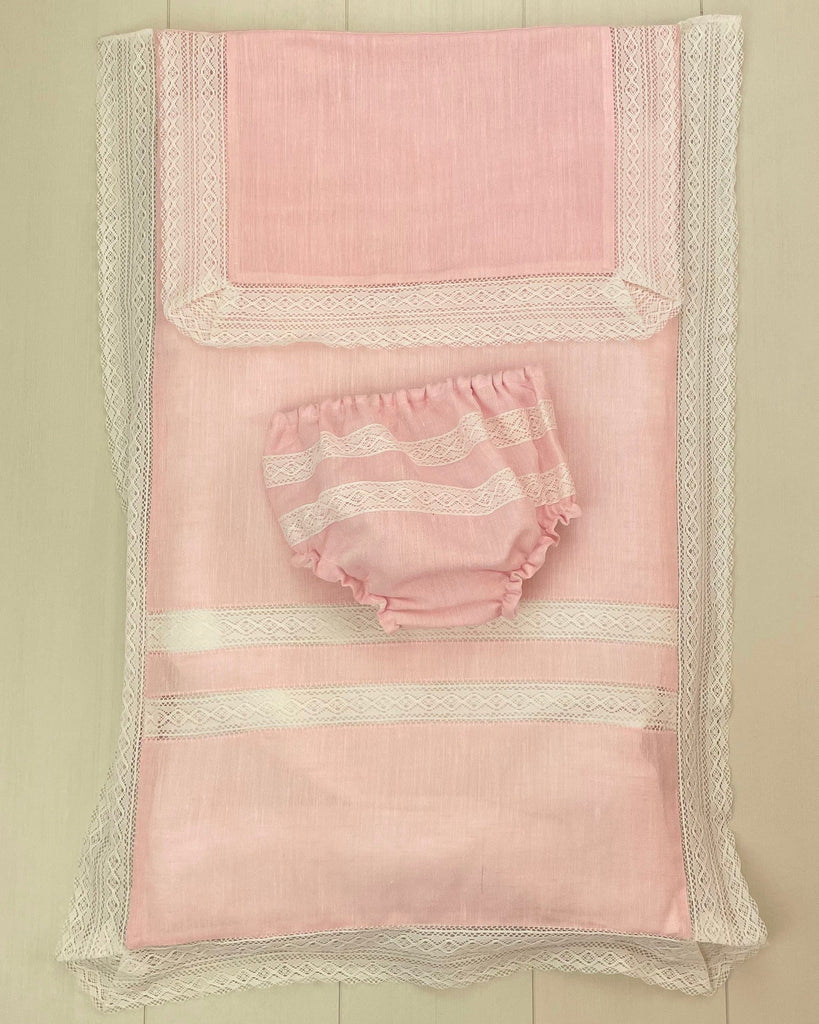YoYo by Nina Newborn Pink & White Newborn Set