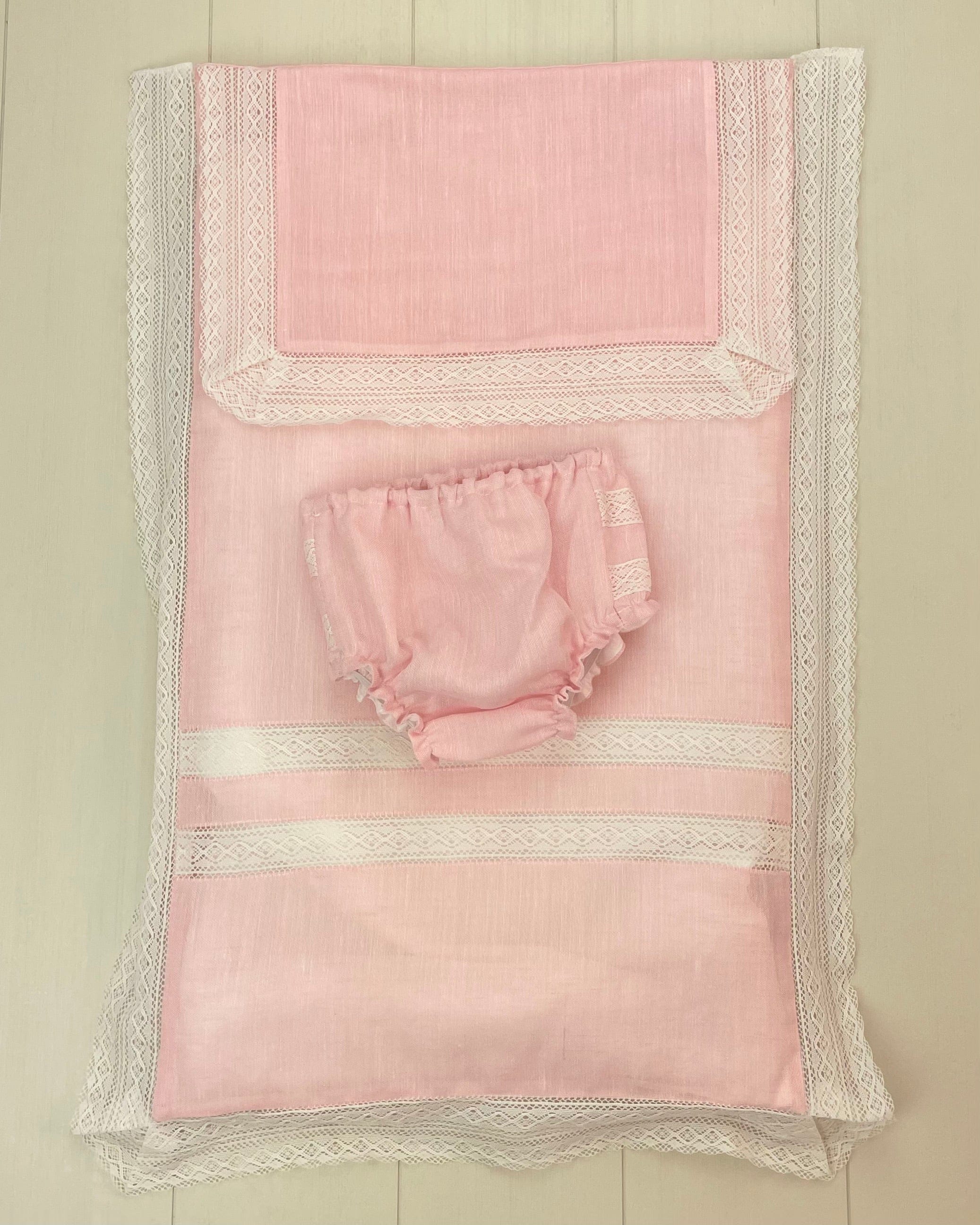 YoYo by Nina Newborn Pink & White Newborn Set