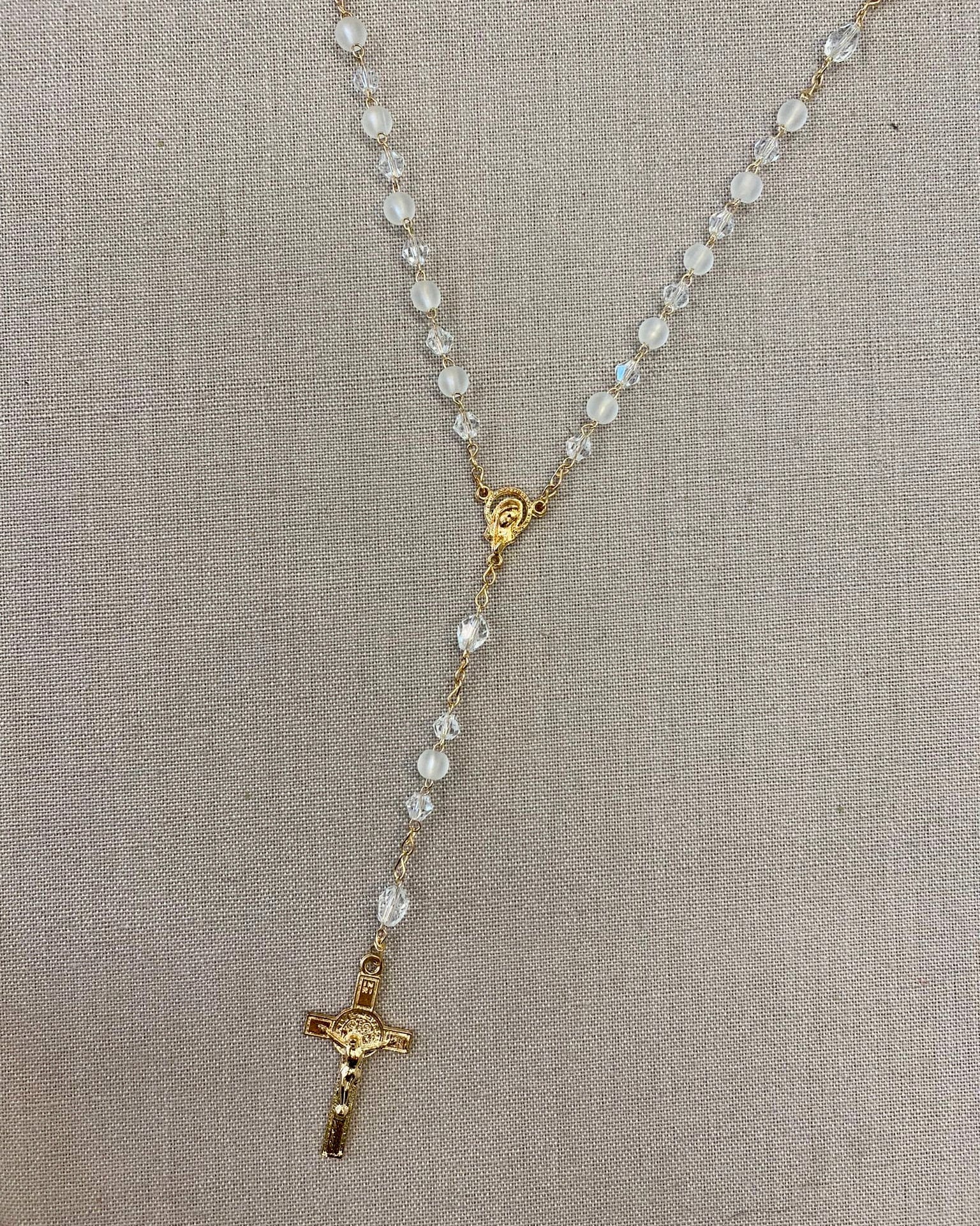 YoYo Children's Boutique Accesories Frosty Crystals Rosary