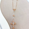 YoYo Children's Boutique Accesories Pink Crystals Rosary