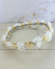 YoYo Children's Boutique Accesories White White Flowers and Baby Breath Full Crown