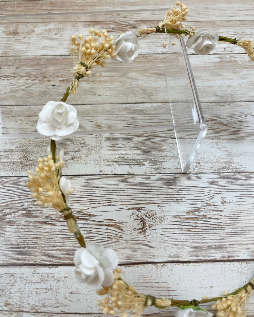 White Flower Pins - Updo Hair for First Communion – YoYo Boutique