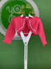 Hot Pink & Ribbon Knit Cardigan - YoYo Children's Boutique