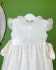 YoYo Children's Boutique Baptism Alejandra White Dress