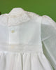 YoYo Children's Boutique Baptism Andy White Long Dress with Bonnet