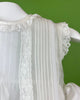 YoYo Children's Boutique Baptism & Communion Dresses Marta White Dress with Bonnet