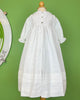 YoYo Children's Boutique Baptism & Communion Dresses Peter White Christening Long Dress