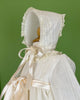 YoYo Children's Boutique Baptism Ivory Muslin & Laces Christening Gown